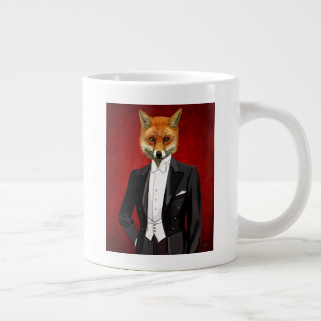 Fox i kvällar Kostym, Porträtt Jumbo Mugg (Höger)