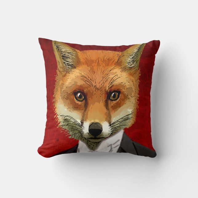 Fox i kvällar Kostym, Porträtt Kudde (Framsida)