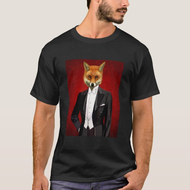 Fox i kvällar Kostym, Porträtt T Shirt (Framsida)