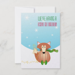 Fox i Mittens-inbjudan Inbjudningar