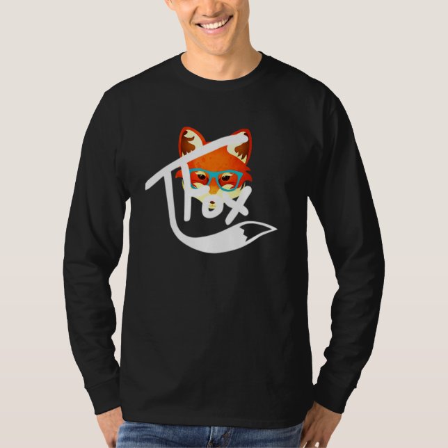 Fox I precis Verkligen som Foxes Begränsad Edition T Shirt (Framsida)