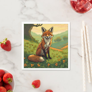Fox i Shamrocks Pappersservett