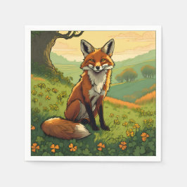 Fox i Shamrocks Pappersservett