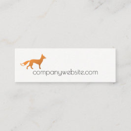 Fox-ikon Mini Visitkort
