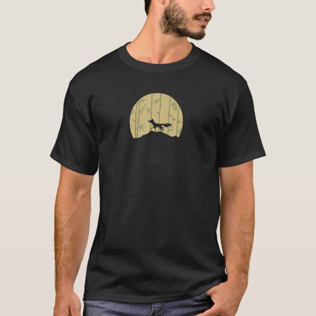 Fox in the Bamboo Grove T Shirt (Framsida)