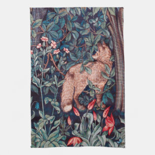 Fox in The Forest, William Morris Kökshandduk