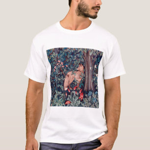 Fox in The Forest, William Morris T Shirt