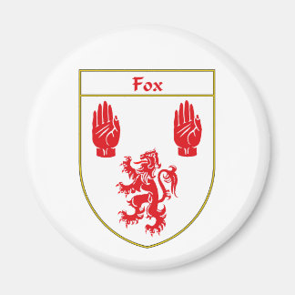 Fox Jackar Arm/Familjestöd Magnet