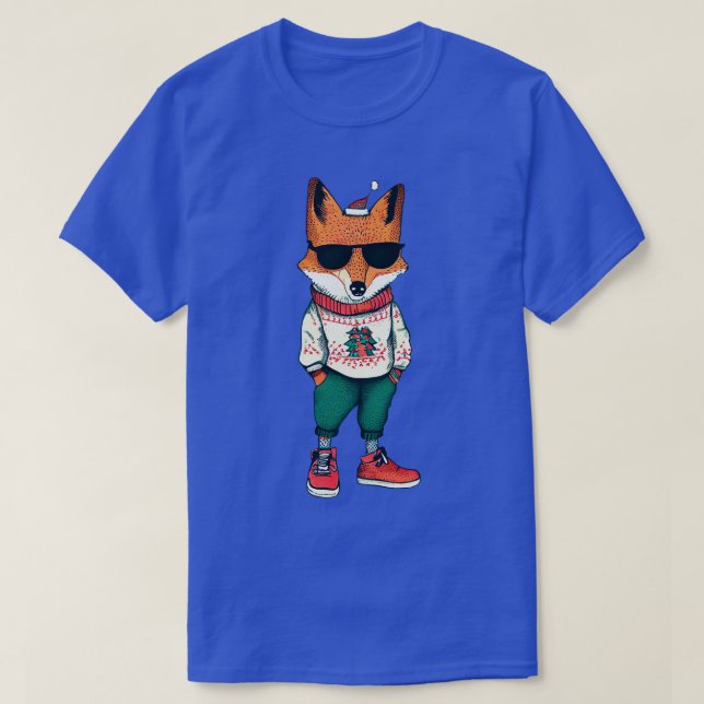 Fox-jul T Shirt (Design framsida)