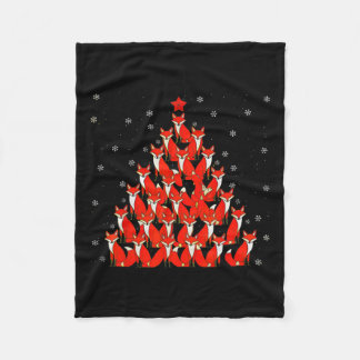 Fox Julgran Fox Julafton Träd Kvinnor & Boys Fleecefilt