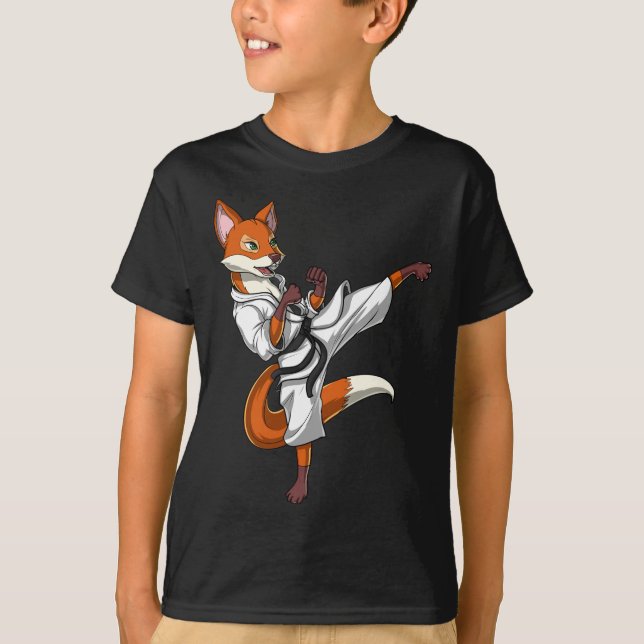 Fox Karate T Shirt (Framsida)