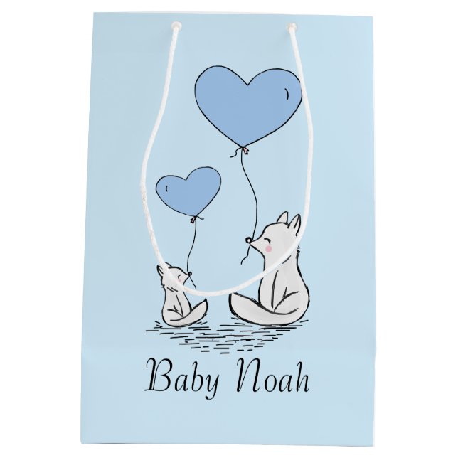 Fox Kärlek Gift Bag (Baksidan)
