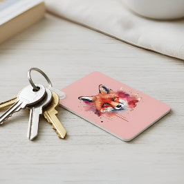 Fox Keychain Nyckelring