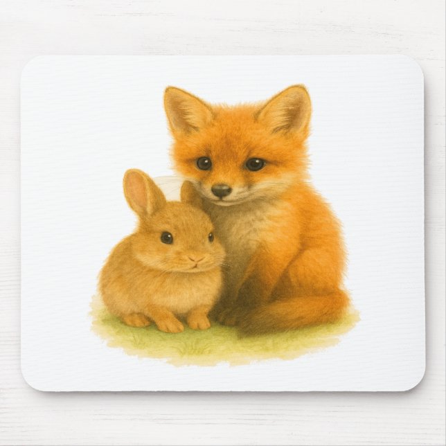 Fox Kit & Bunny Buddies Musmatta (Framsidan)
