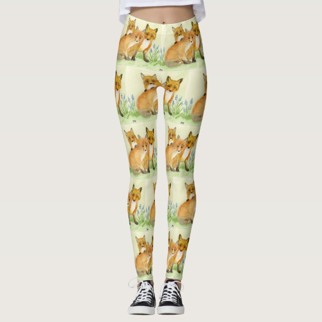 Fox Kits Leggings (Framsida)