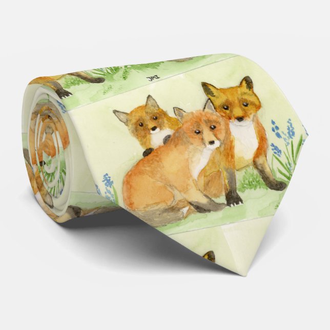 Fox Kits Neck Tie Slips (Rullad)