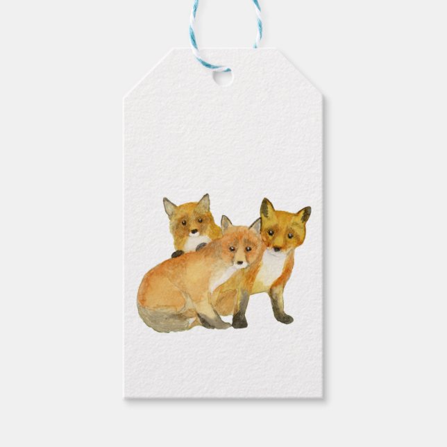 Fox Kits Presentetikett (Framsidan)