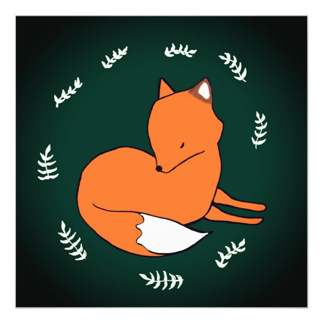 Fox Kodak Professionell Photo Papper (saton) Fototryck (Framsidan)