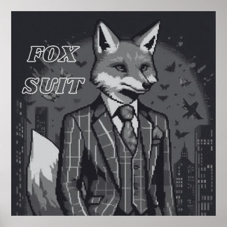Fox Kostym Poster
