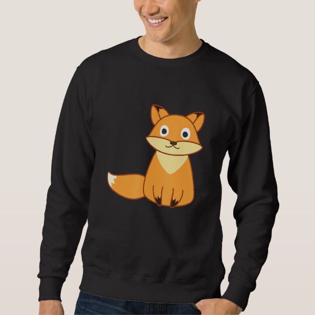 Fox Lång Ärmad Tröja (Framsida)