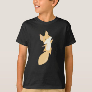 Fox Little Foxes Cute Animals Fungny Orange Kids T Shirt