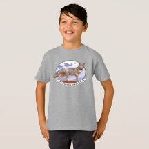 Fox Logotyp Färg Kids T-Shirt