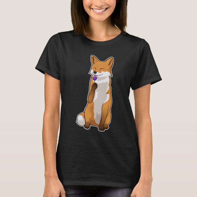 Fox Lollipop T Shirt (Framsida)