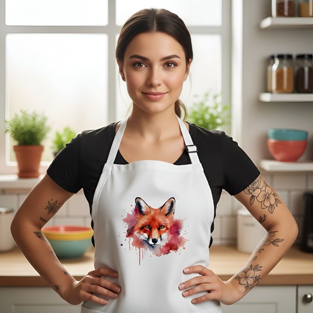Fox Long Apron Långt Förkläde (Skapare uppladdad)