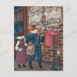 Fox Mail (World Postcard Day 2024) Vykort