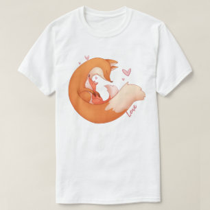 Fox Mamma och Baby T-Shirt