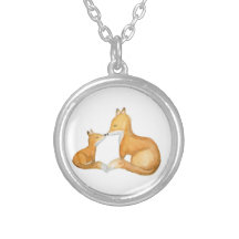Fox Mamma och Unge Mamma Gift