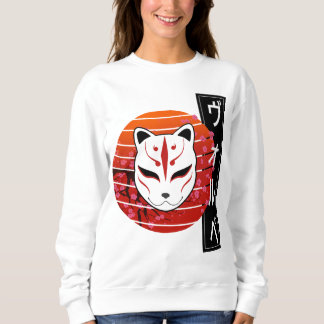 fox mask design t shirt