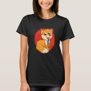 Fox med bubbeltefoxbarn 2 t shirt