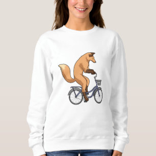 Fox med cykel t shirt