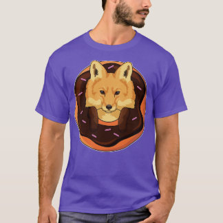 Fox med Donut T Shirt