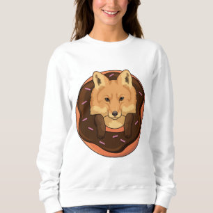 Fox med Donut T Shirt
