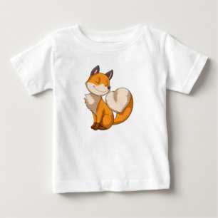 Fox med hjärta t shirt