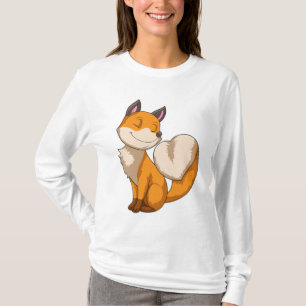 Fox med hjärta t shirt