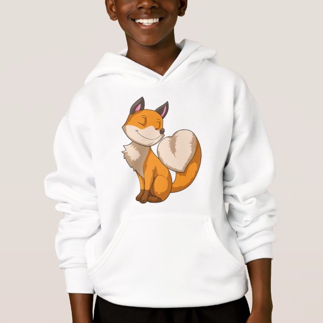 Fox med hjärta t shirt (Framsida)