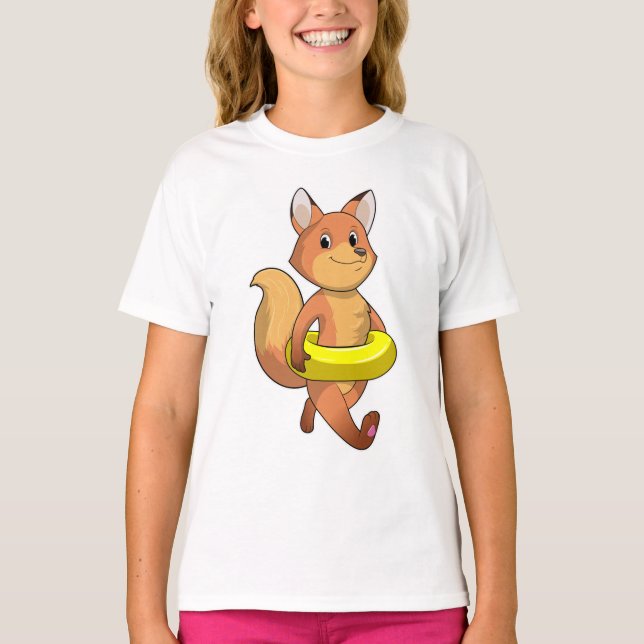 Fox med livboj t shirt (Framsida)