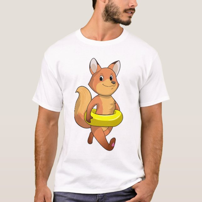 Fox med livboj t shirt (Framsida)