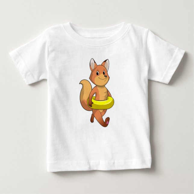 Fox med livboj t shirt (Framsida)