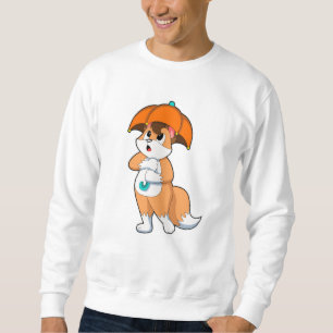 Fox med Parbrella Lång Ärmad Tröja