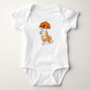 Fox med Parbrella T Shirt