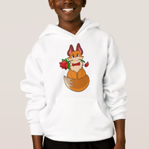 Fox med Ro Flower T Shirt