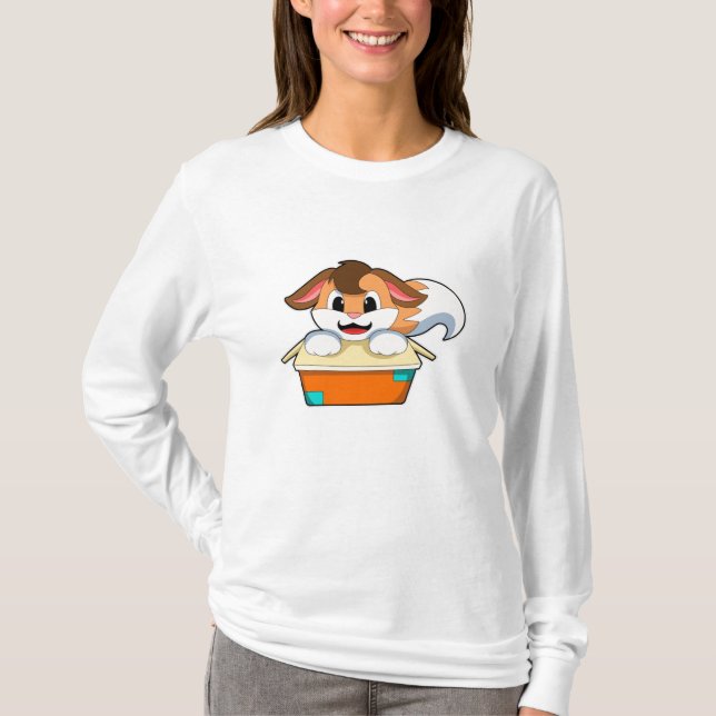 Fox med ruta t shirt (Framsida)