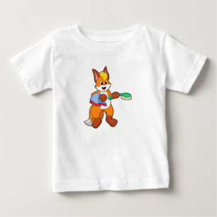 Fox med Towel & Brush T Shirt