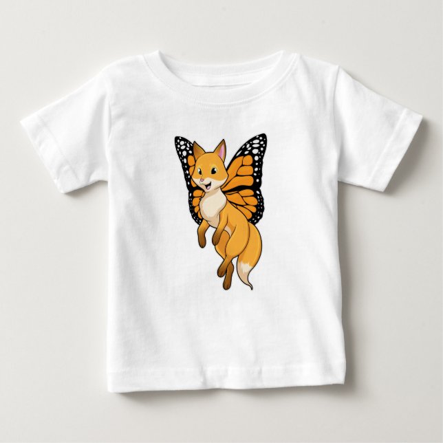 Fox med Vinge T Shirt (Framsida)