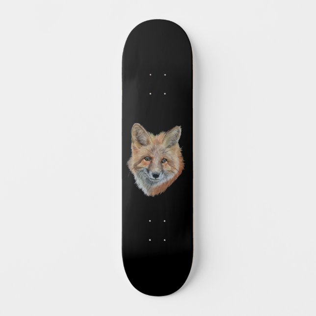 Fox Mini Skateboard Bräda 18,5 Cm (Framsida)