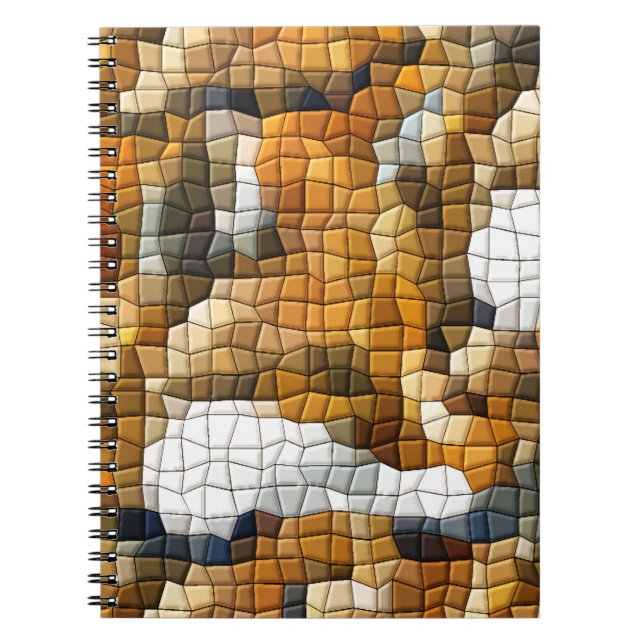 FOX MOSAIC ANTECKNINGSBOK MED SPIRAL (Framsidan)